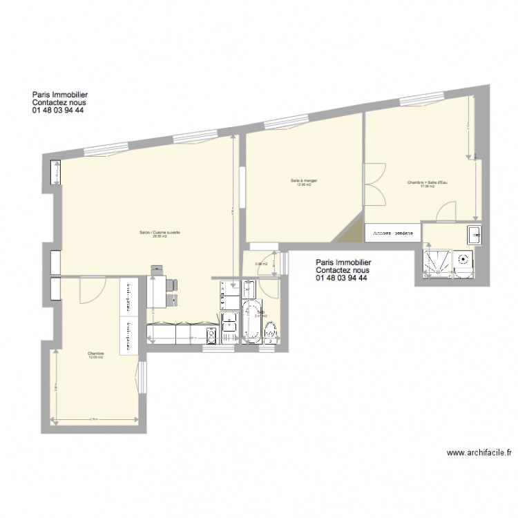 31 PECU 1ER  GALLAND. Plan de 0 pièce et 0 m2