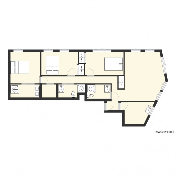 plan 12 richard lenoir. Plan de 0 pièce et 0 m2