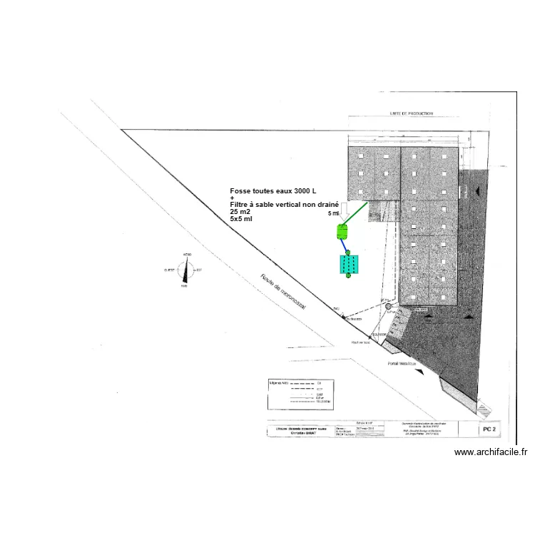 SARL Design et Mti&egrave;res. Plan de 