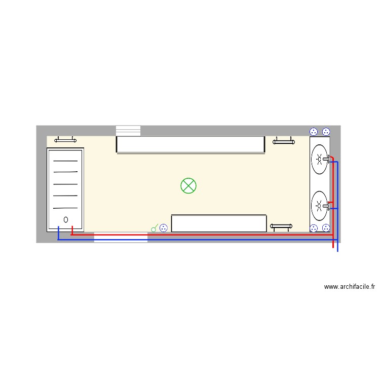 nouvelle salle de bain. Plan de 0 pièce et 0 m2