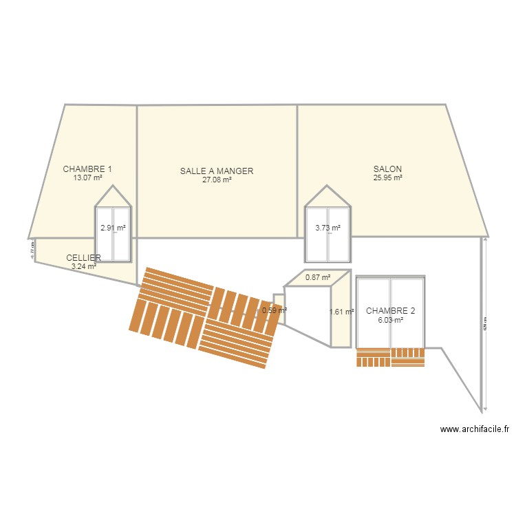 MAISON GOUAUX 12. Plan de 0 pièce et 0 m2