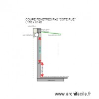 coupe fenetre R2 L170  H140