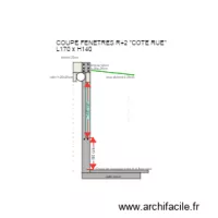 coupe fenetre R2 L170  H140