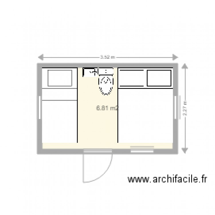 essai petite caravane 2. Plan de 0 pièce et 0 m2