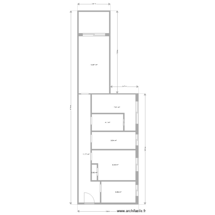 CONSTITUCION 38 P DE FARNALS. Plan de 0 pièce et 0 m2