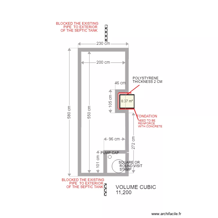 2023-3-21-DEF-SEPTIQUE LONGUE VUE DESSUS. Plan de 