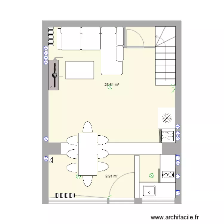 Arnaud Projet cuisine 2. Plan de 