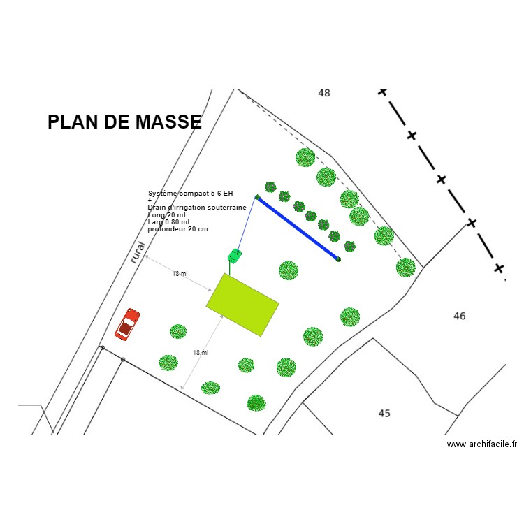 kaluza. Plan de 0 pièce et 0 m2