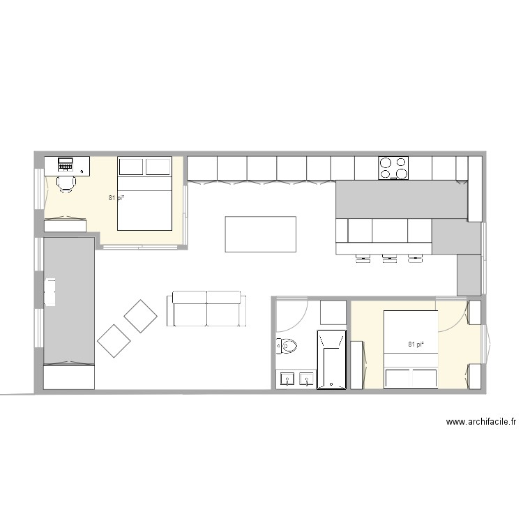 5093 Chambord Option 25 Cuisine. Plan de 0 pièce et 0 m2