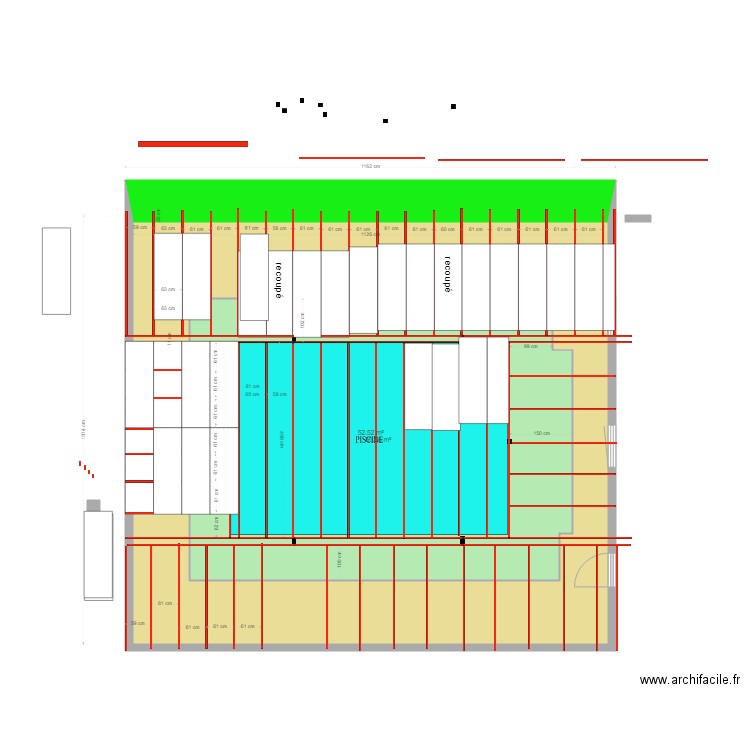 PISCINE PLAINE. Plan de 0 pièce et 0 m2