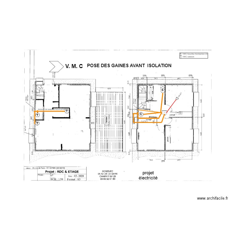 elec 34 r paris. Plan de 0 pièce et 0 m2