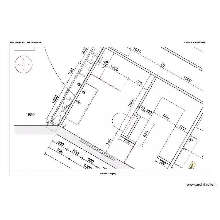 plan placard. Plan de 