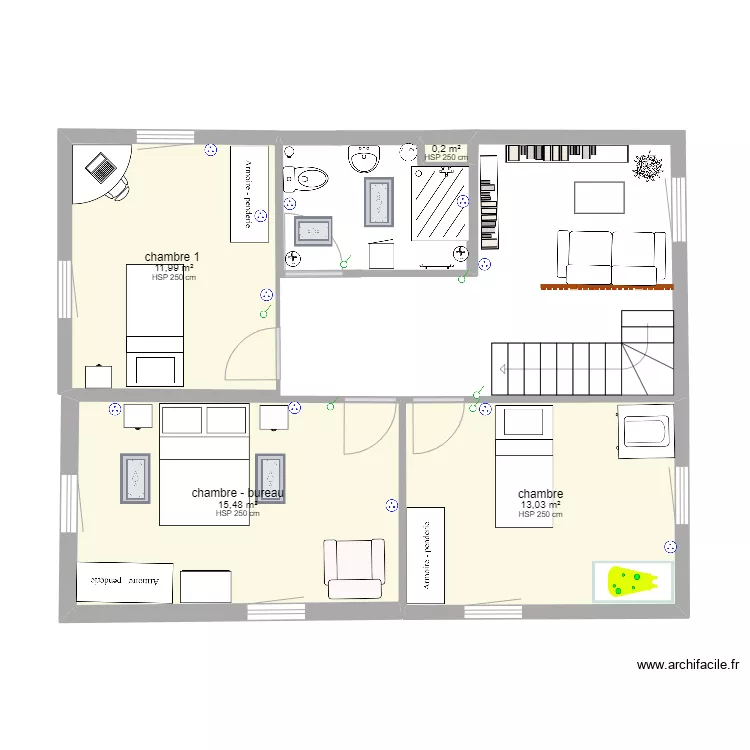 SDB PA prop. Plan de SDB PA prop. Plan de