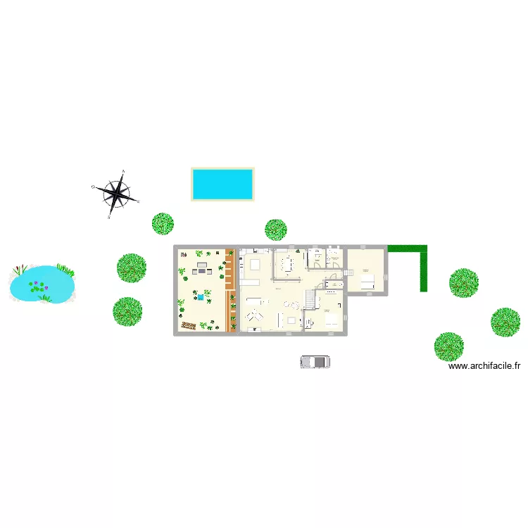 Cazes-Mondenard - Version 4. Plan de 