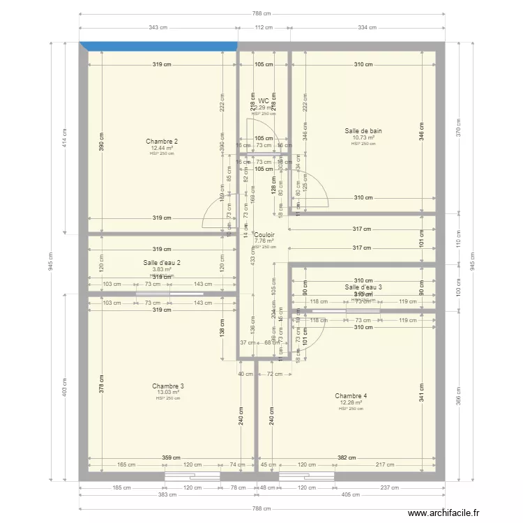 maisonnozayetage. Plan de maisonnozayetage. Plan de