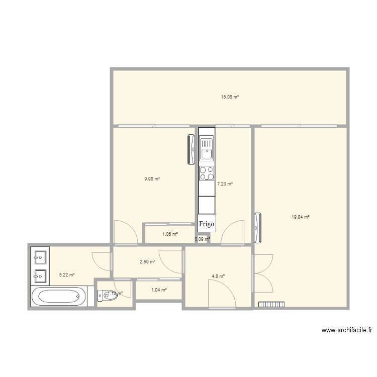 Janine 1. Plan de 0 pièce et 0 m2