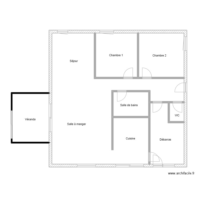 Wattiez. Plan de 0 pièce et 0 m2