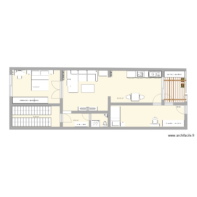 vanderstichelen 2ième 2. Plan de 0 pièce et 0 m2