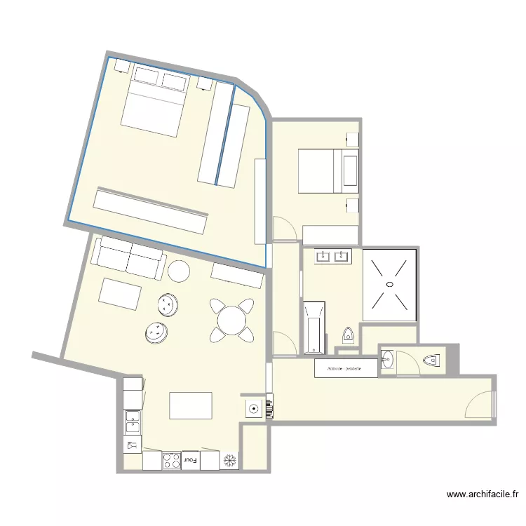 LA FAMILLE C. Plan de 