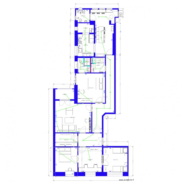 plan sao felix 10 elec. Plan de 0 pièce et 0 m2