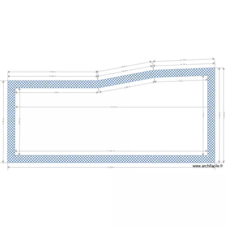 COTES REELS. Plan de COTES REELS. Plan de