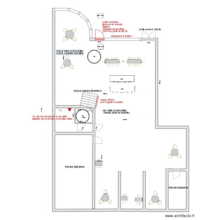 BENNY. Plan de 4 pièces et 220 m2