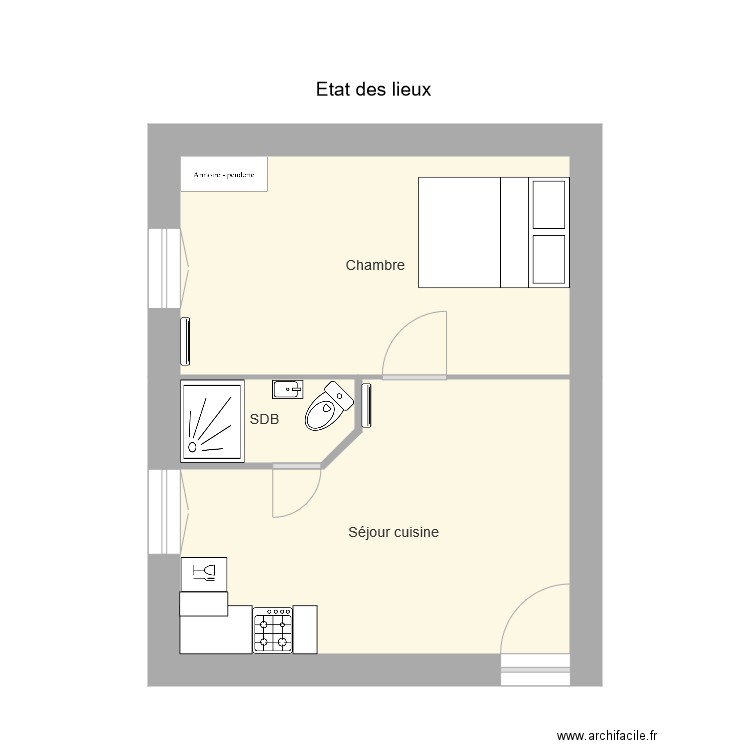 Rocheteau EDL. Plan de 0 pièce et 0 m2