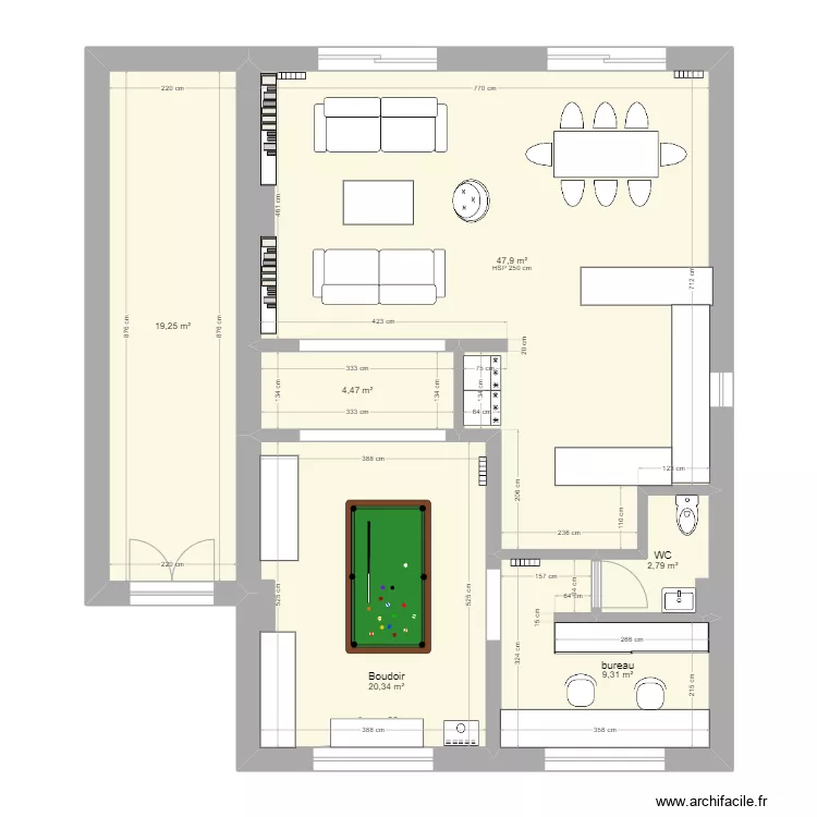 RDC Sans Scellier . Plan de 