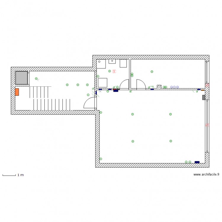 Planta 0. Plan de 0 pièce et 0 m2