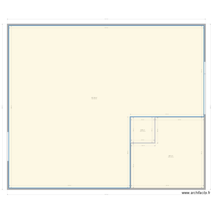 PLAN PTZ. Plan de 0 pièce et 0 m2