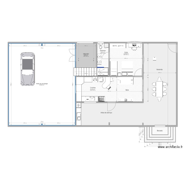 Studio Diag Immobilier Guyane. Plan de 10 pièces et 206 m2