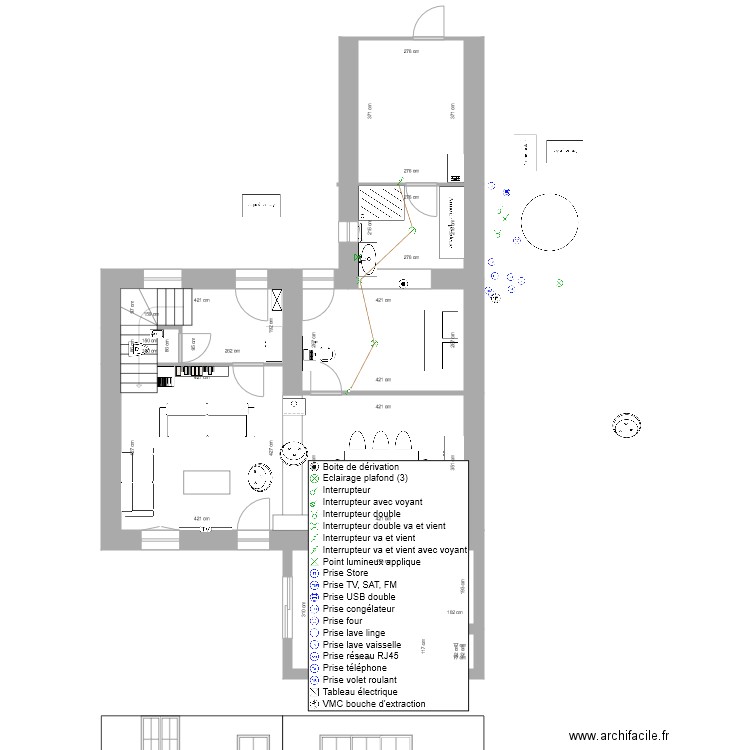 grouchy dernier. Plan de 0 pièce et 0 m2