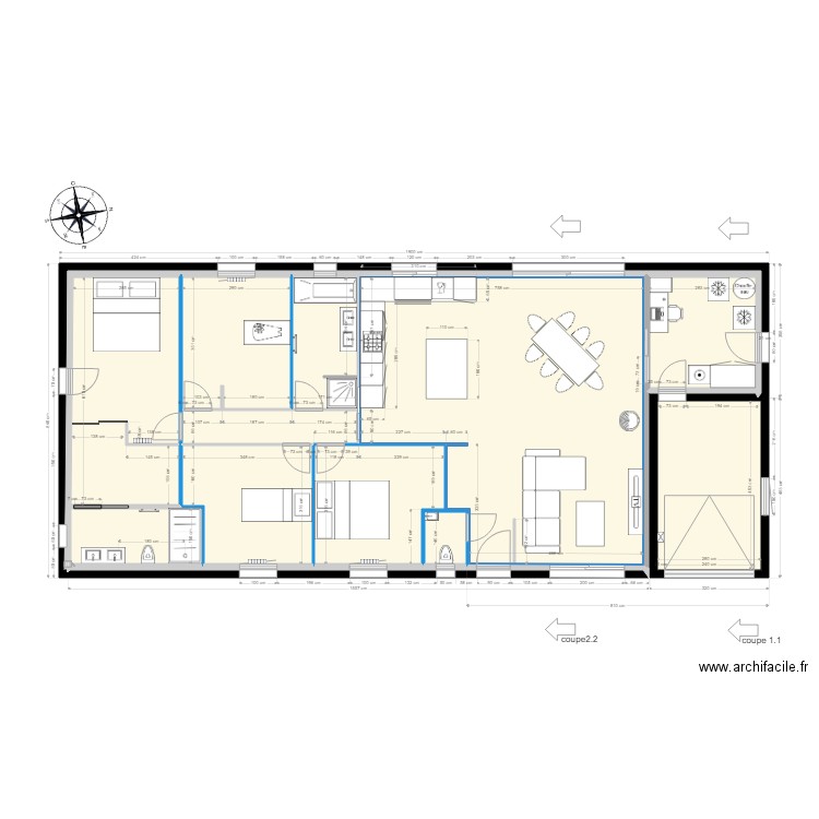 Plan maison electricque. Plan de 0 pièce et 0 m2