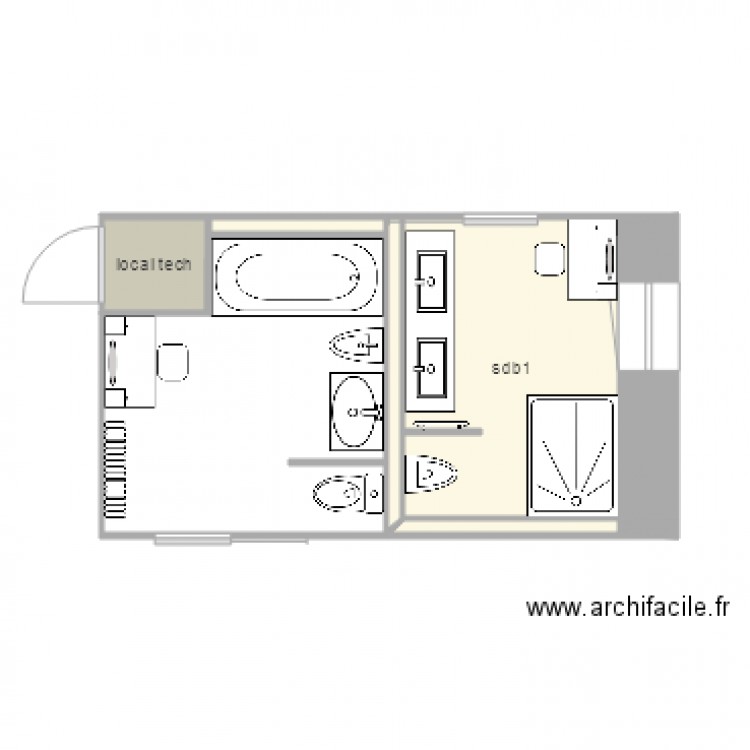 sdbprojet. Plan de 0 pièce et 0 m2