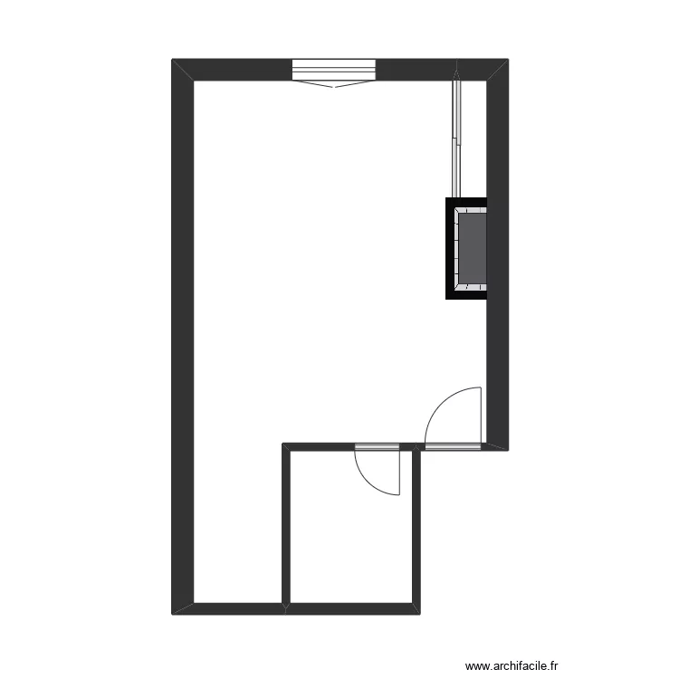HOLTERMANS 2&egrave;me &eacute;tage. Plan de 2  et 29 m²