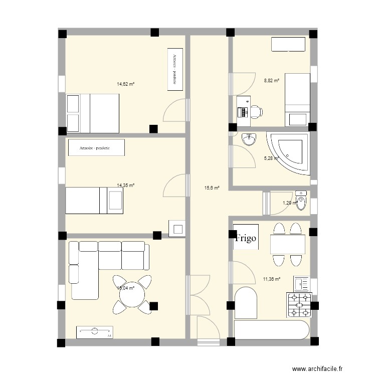 timizarhand. Plan de 0 pièce et 0 m2