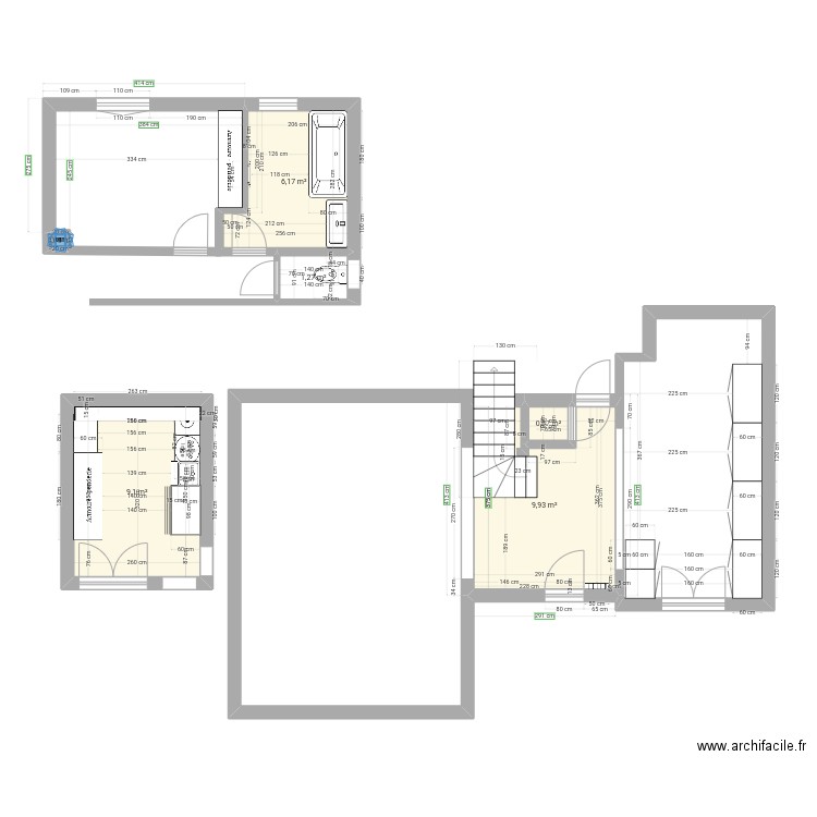 projet contempo nature. Plan de 0 pièce et 0 m2