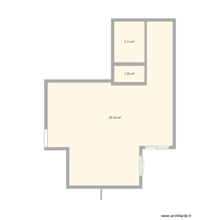 studio ch base vide. Plan de 