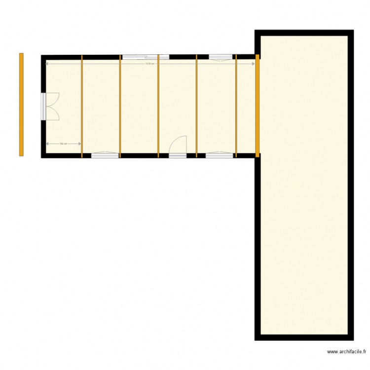 maison. Plan de 0 pièce et 0 m2