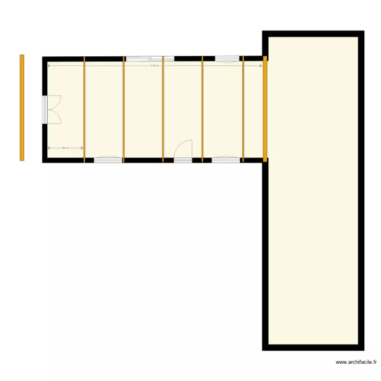maison. Plan de 