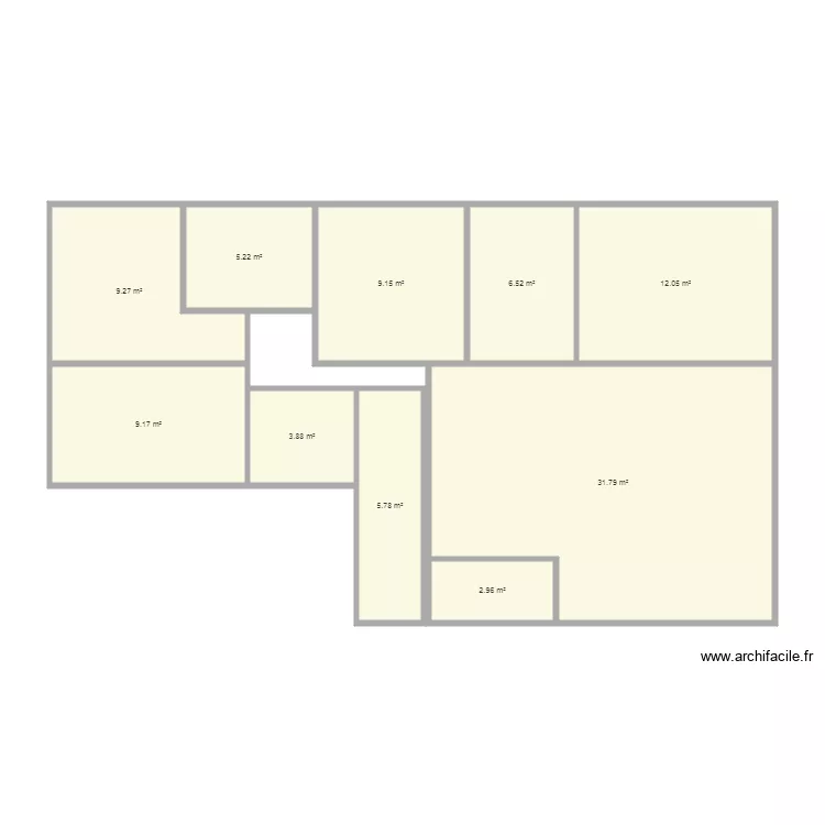 Appart Nantes 1. Plan de 