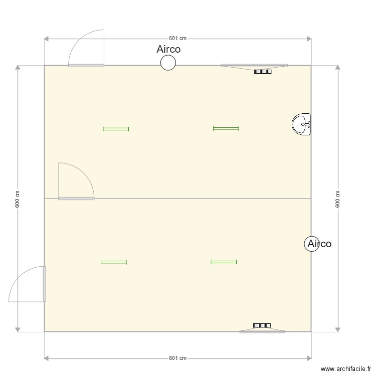 NLMK Testes Salle. Plan de 0 pièce et 0 m2