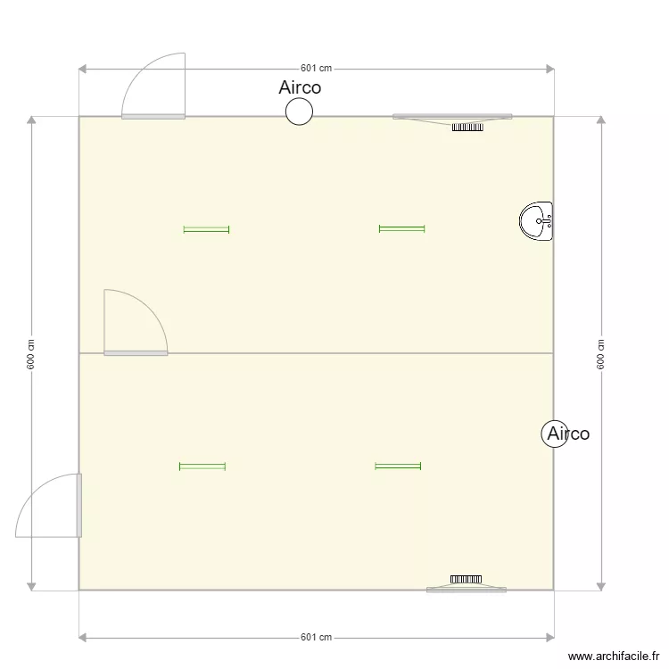 NLMK Testes Salle. Plan de 