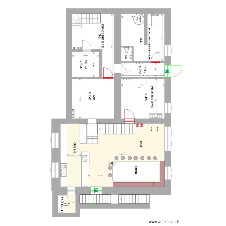 POUMAY CAVE 4. Plan de 0 pièce et 0 m2