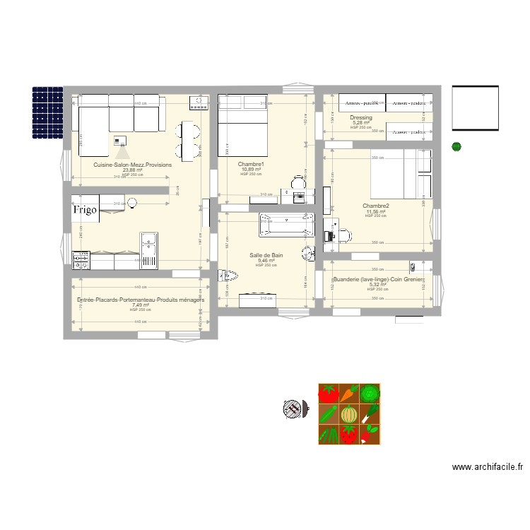 Maison RauxB3. Plan de 0 pièce et 0 m2
