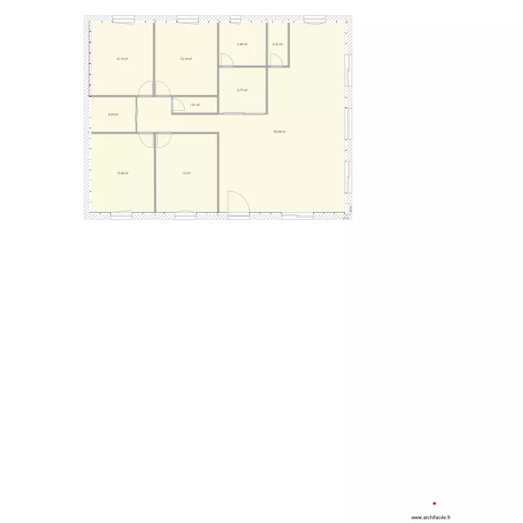 PLAN MAISON définitif. Plan de PLAN MAISON définitif. Plan de