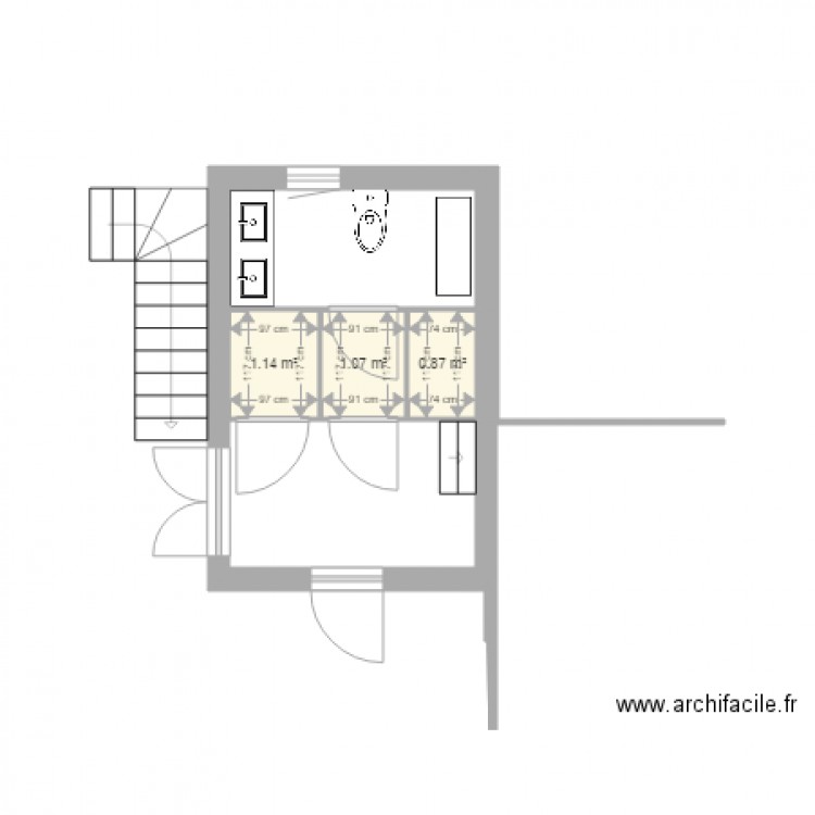 entree definitive. Plan de 0 pièce et 0 m2