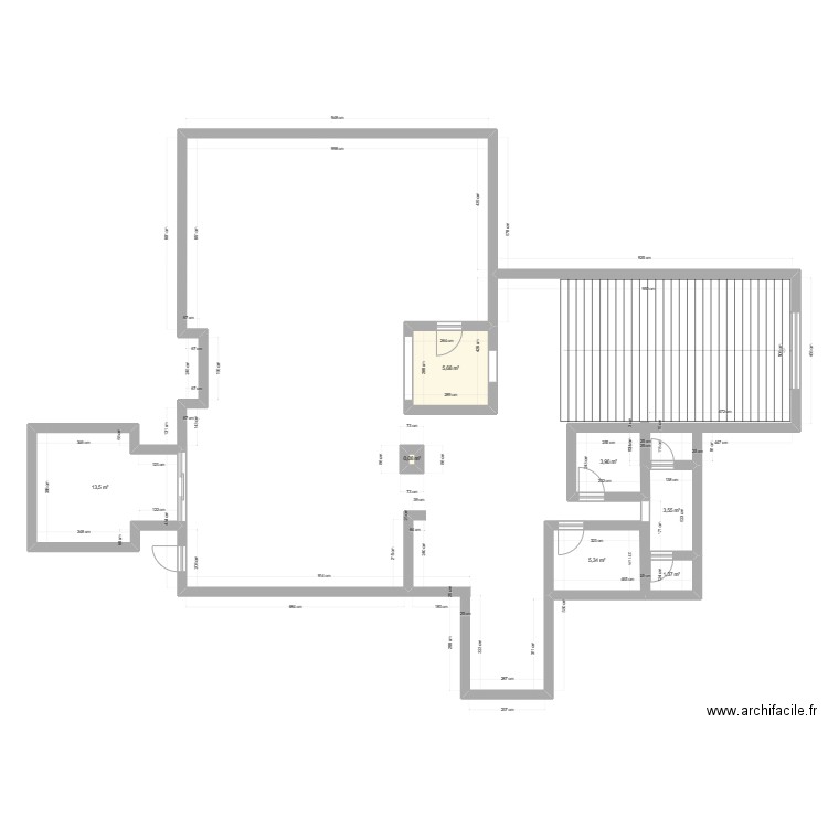 Bar VIP. Plan de 0 pièce et 0 m2
