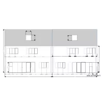 PLAN FACADE ARRIERE FERTE