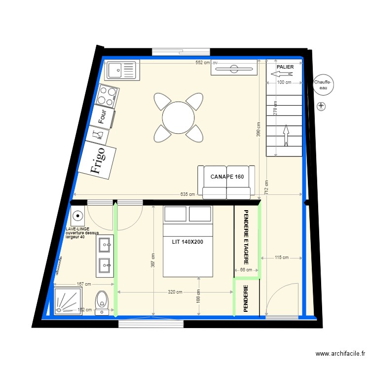 ROMMELAERE RDC 5. Plan de 0 pièce et 0 m2